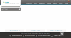 Desktop Screenshot of onalivingbarcelona.com